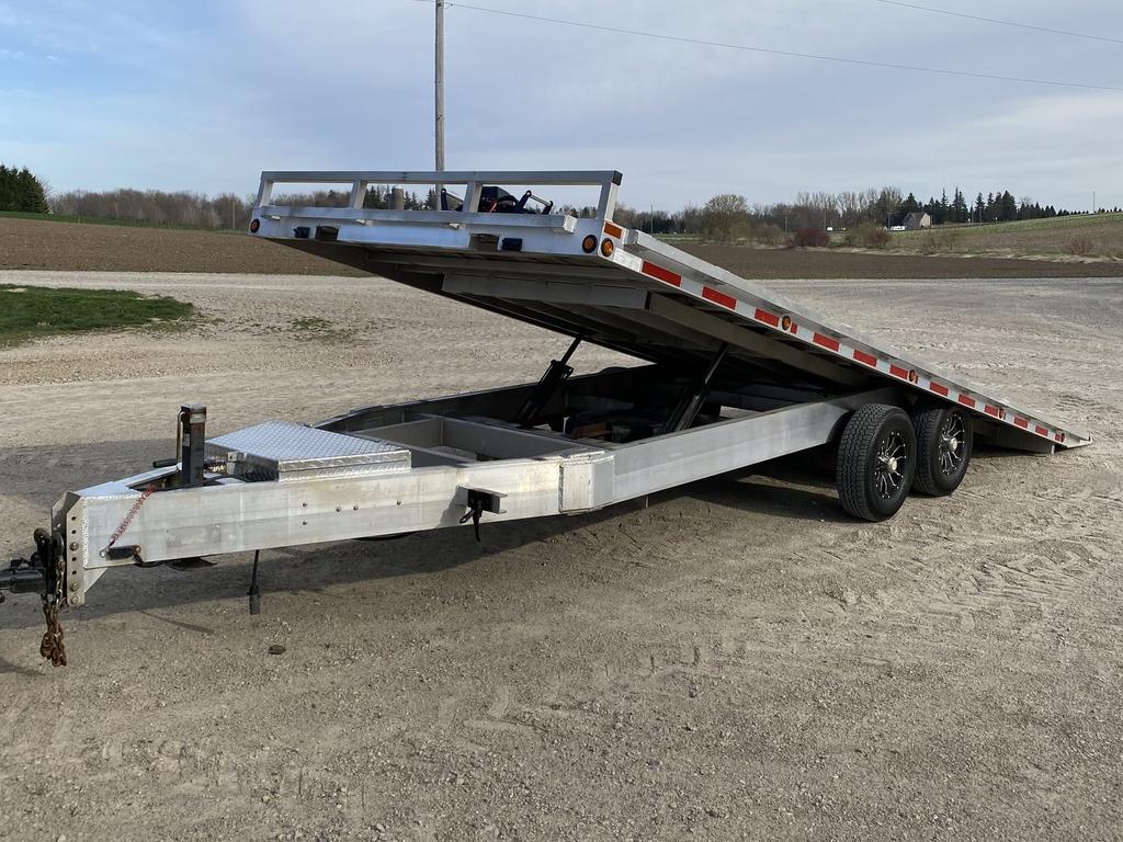 8x22 Deckover Tilt Trailer, photo 1